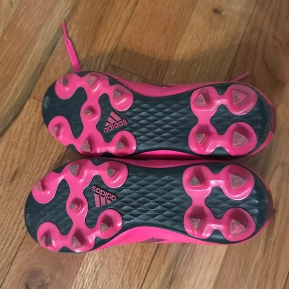 Adidas Pink Soccer Cleats Girls 13K - Picture 10 of 10